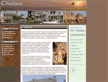 Tablet Screenshot of chiclayo.org